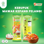 Kerupuk Mawar Kepang Pelangi FANNI 250 G
